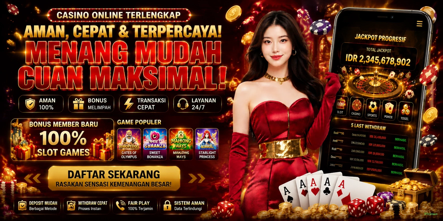 Mengulas Keunggulan Permainan di Situs 99dewa